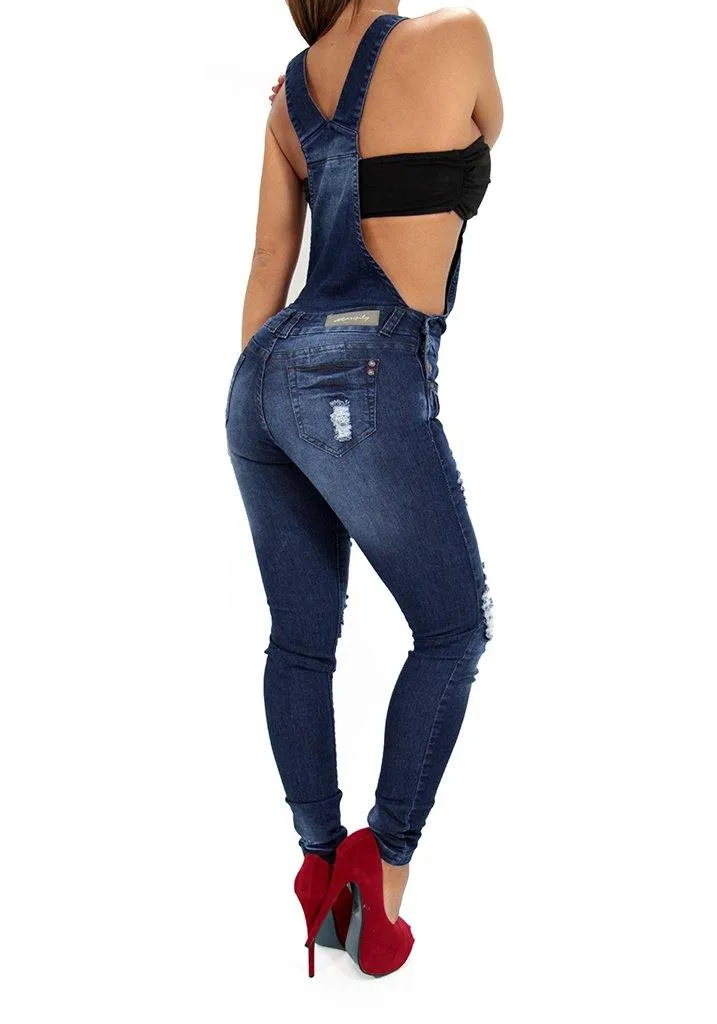 17359 Maripily Denim Overall