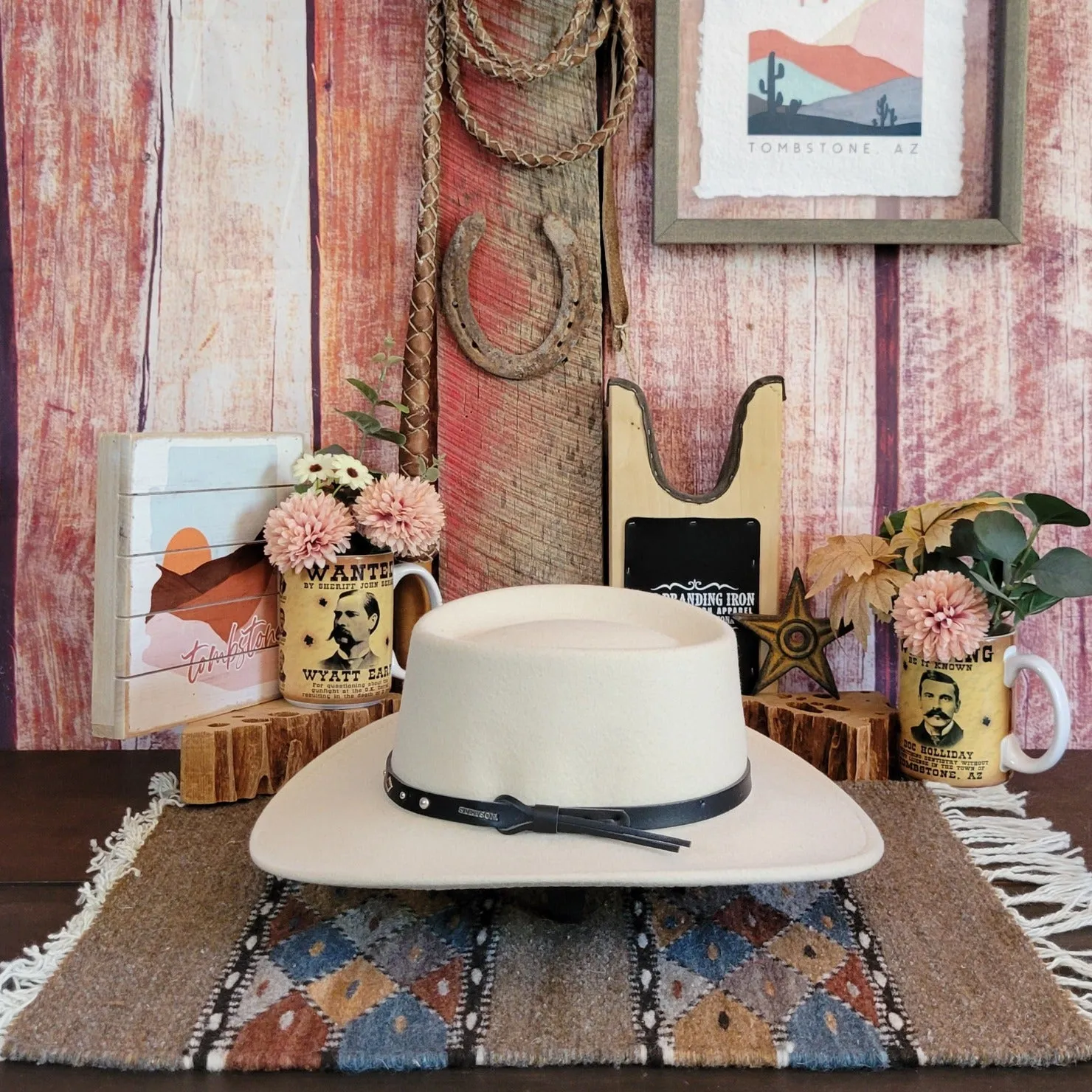 Crushable Wool Hat the "Black Hawk" Hat by Stetson  SWBKHK-783207