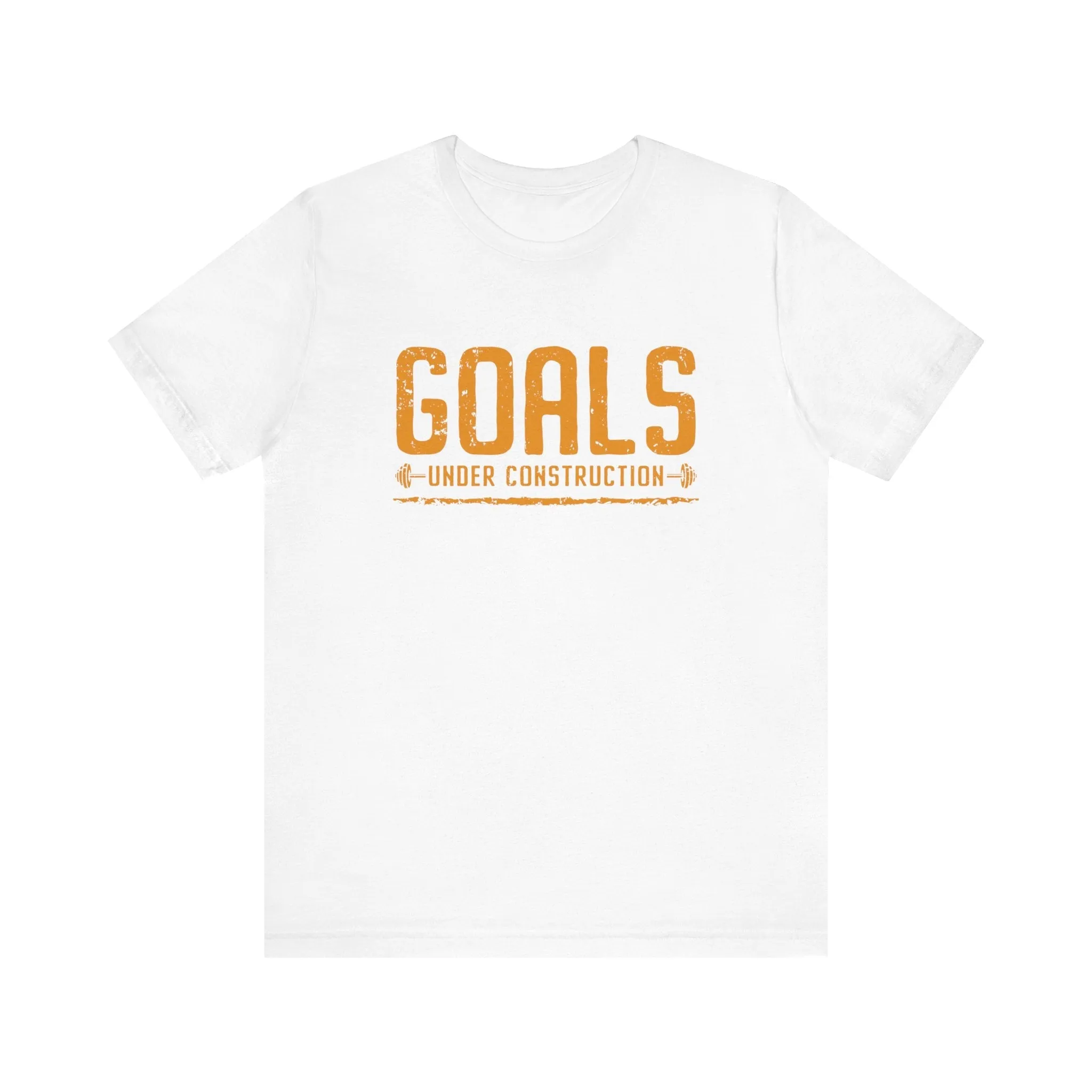 Goals Under Construction Men Short Sleeve Tee