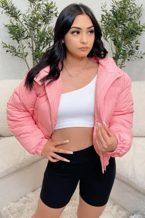 Pamela Puffer Jacket (Pink)