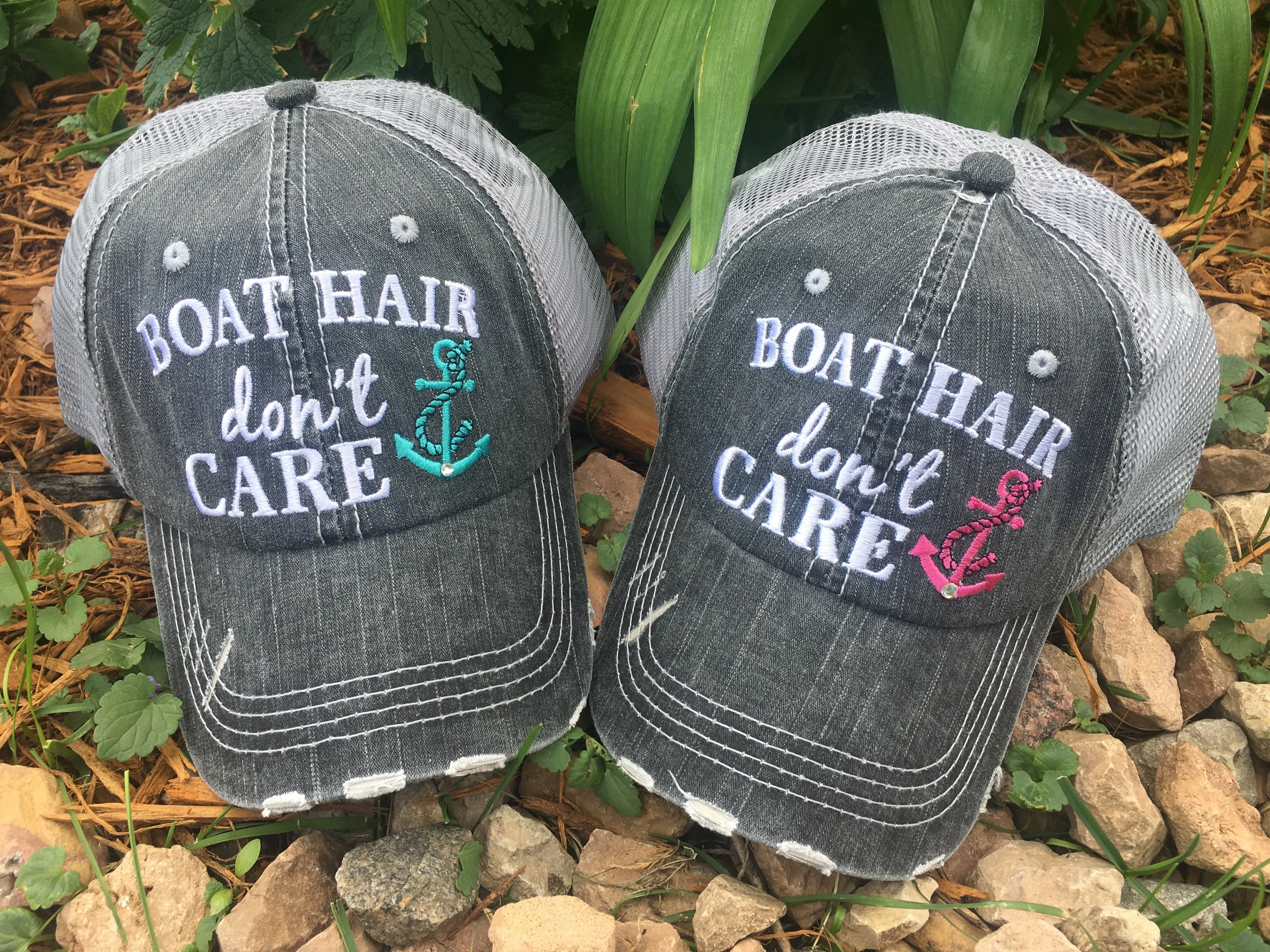 River hats RIVER hair dont care Embroidered trucker caps
