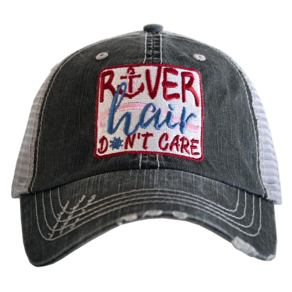 River hats RIVER hair dont care Embroidered trucker caps