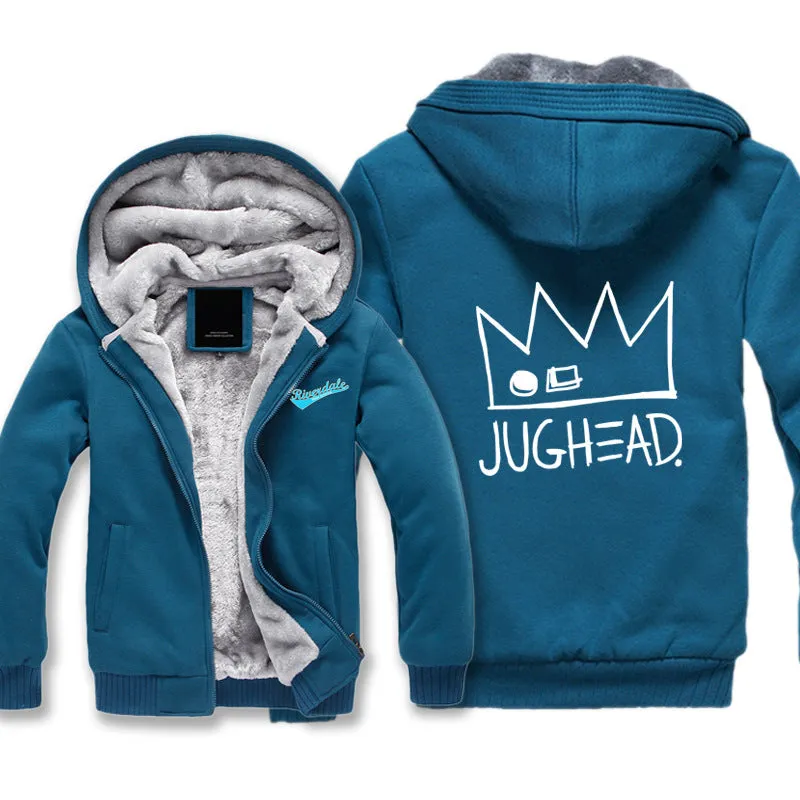 Riverdale Jackets - Solid Color Riverdale Cool Icon Fleece Jacket