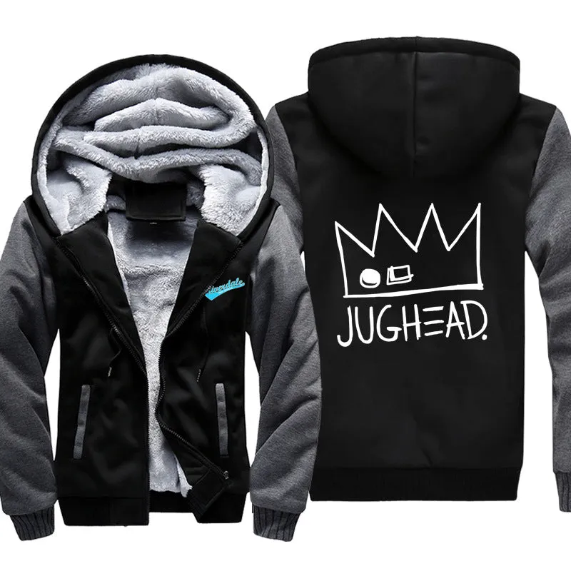 Riverdale Jackets - Solid Color Riverdale Cool Icon Fleece Jacket