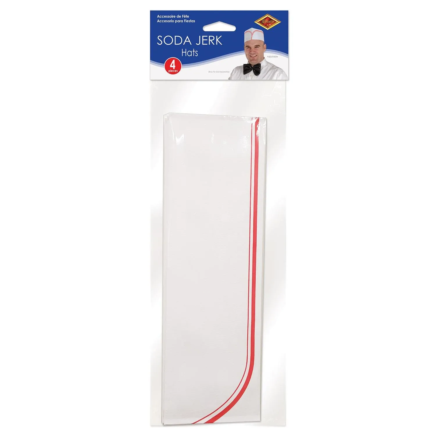 Soda Jerk Party Hats (4 per Package)