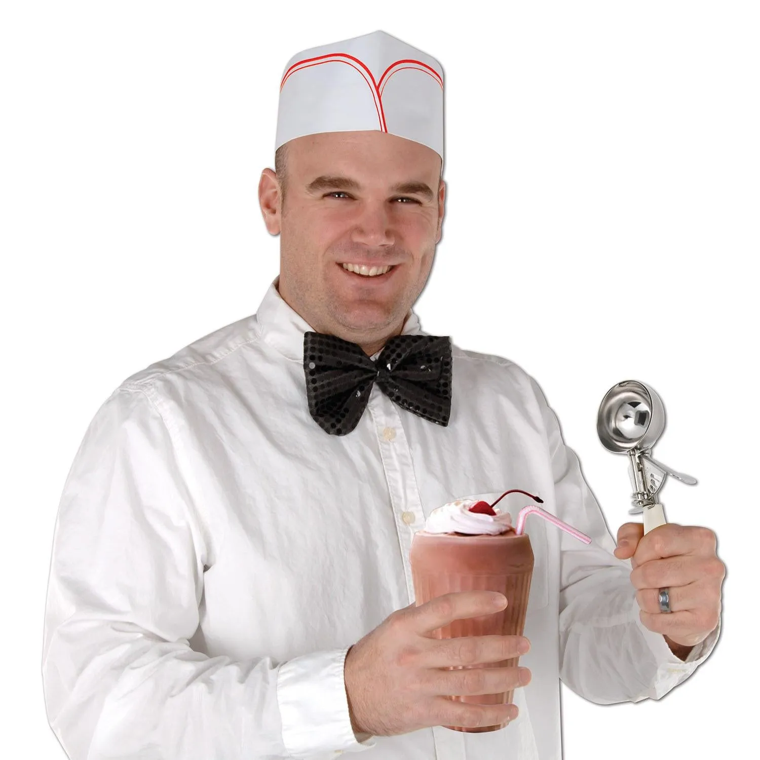 Soda Jerk Party Hats (4 per Package)