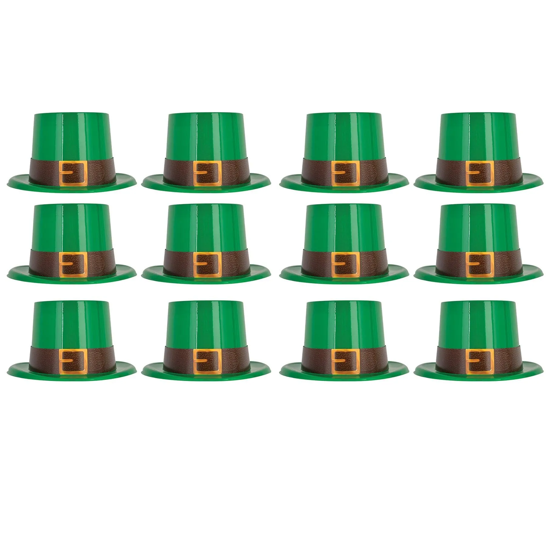 St. Patrick's Day Plastic Leprechaun Top Hat (25 per Case)