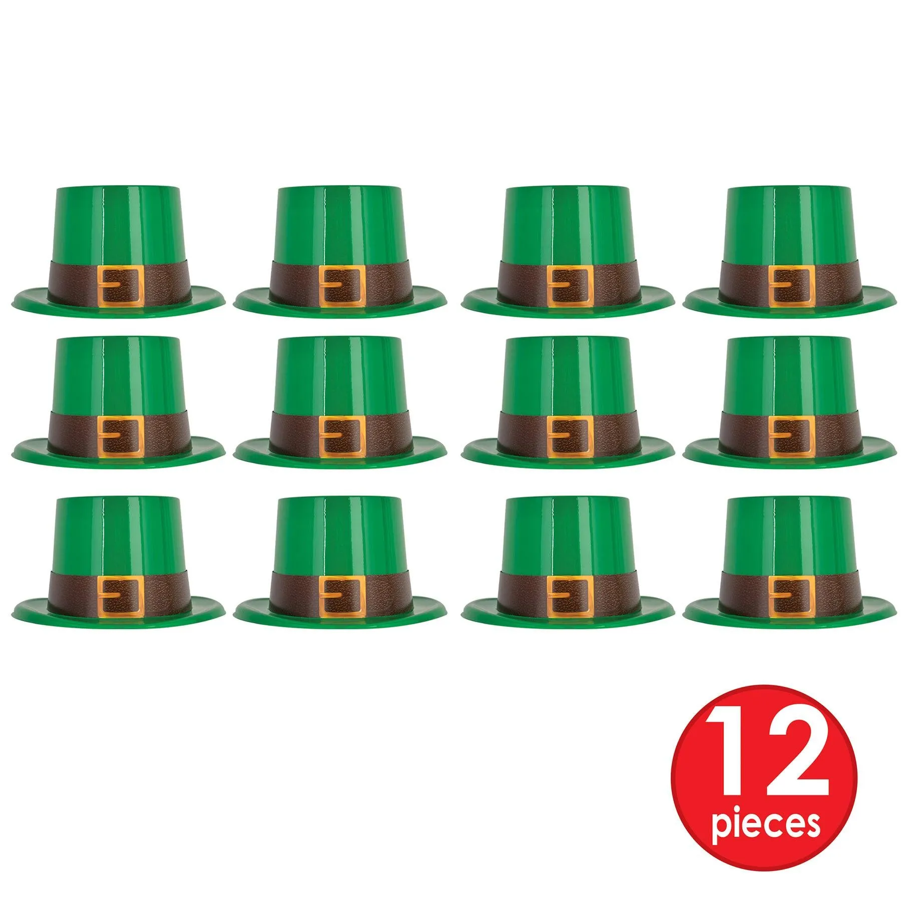 St. Patrick's Day Plastic Leprechaun Top Hat (25 per Case)