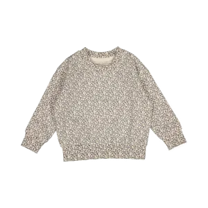 The Printed Sweatshirt - Blueberry