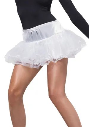 Tulle Petticoat, White